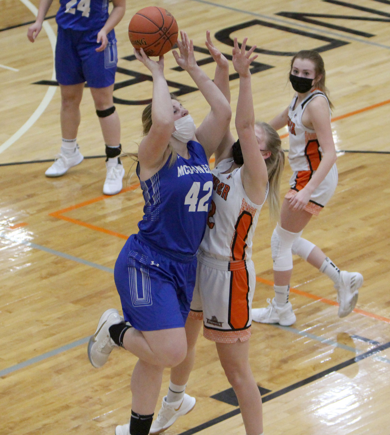 McDonell at Osseo-Fairchild girls basketball 1-11-21
